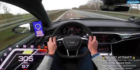 Audi Rs 6 Avant Hits Top Speed On The Autobahn Rs6 Goes 190 Mph