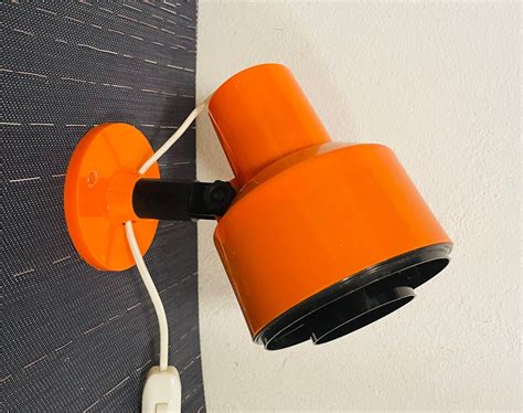 FAGERHULT Fabian Retro orange vägglampa 70 tal Köp på Tradera 616807666