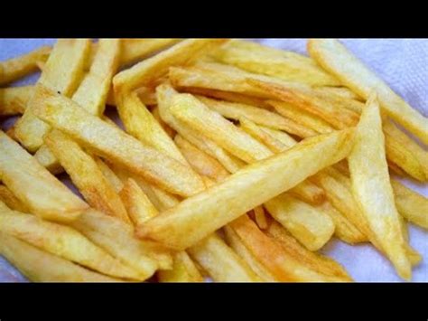 O Segredo Da Batata Frita Sequinha E Crocante Youtube