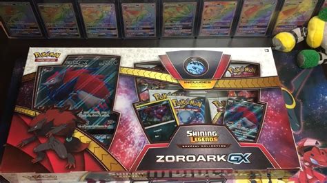 Pokémon Shining Legends Zoroark GX Box Opening YouTube