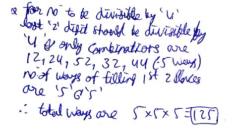 How Many Four Digit Numbers Each Divisible By 4 Can Be Formed Using