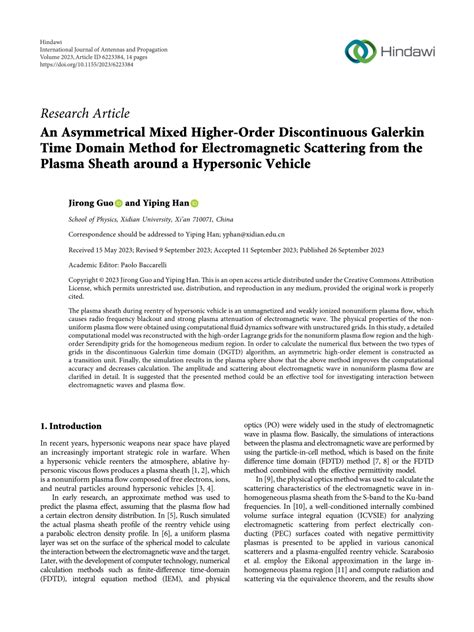 Pdf An Asymmetrical Mixed Higher Order Discontinuous Galerkin Time