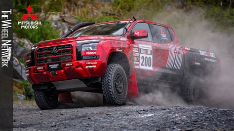 Mitsubishi Triton Ralliart Cross Country Rally Race Truck Youtube