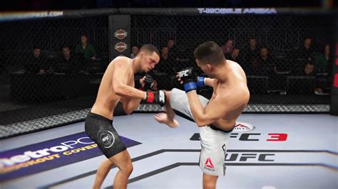 Brothers No More Nate Diaz VS Nick Diaz EA SPORTS UFC 3 Full Fight