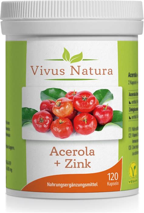 Acerola Plus Zinc G Lules Vivus Natura Boutique En Ligne