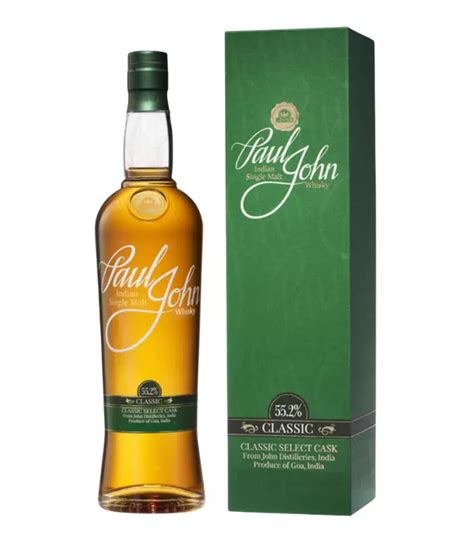 Paul John Classic Select Cask Indian Single Malt Whisky The Barrel Tap