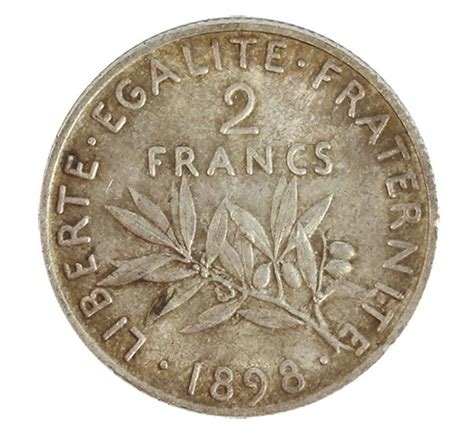 Monnaie France Francs Semeuse Iii Me R Publique Argent