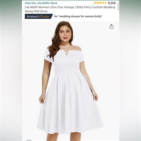 Lalagen Dresses Lalagen Womens Plus Size Vintage S Party Cocktail