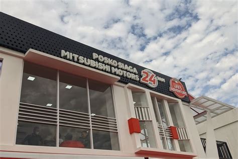 Foto Mitsubishi Resmikan Posko Siaga Lebaran 2023 Selama Masa Mudik