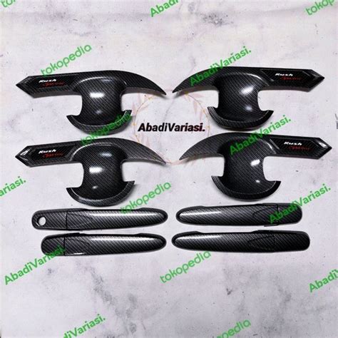 Jual Paket Outer Handle Mobil All New Rush 2018 2022 Full Carbon No