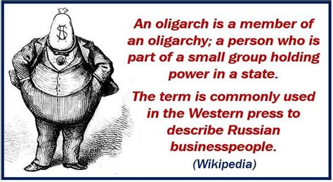 What Is An Oligarch Definition And Examples Market Business News