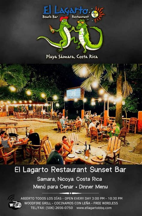 Samara Menu - El Lagarto BBQ Restaurant