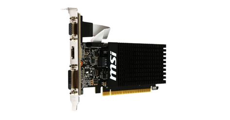 Msi Geforce Gt 710 1gb Coolblue Voor 2359u Morgen In Huis