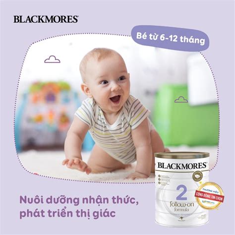 Sữa Blackmore số 2 dành cho bé mấy tháng Cách sử dụng