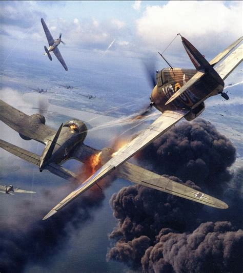 Pin By Bubbatbass On Aviation Art Wwii Aircraft Battle Of Britain