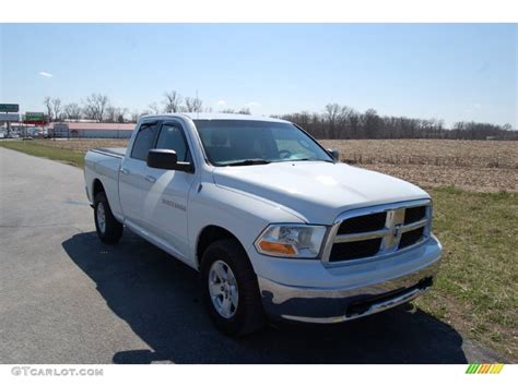 Bright White Dodge Ram Slt Quad Cab X Gtcarlot