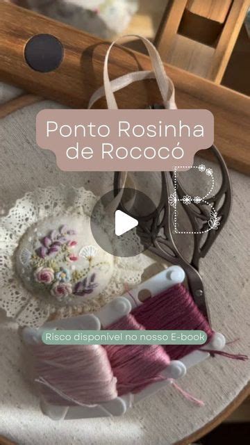 Bordado que Amo Por Lilian Schnepper on Instagram Olá bordadeiras