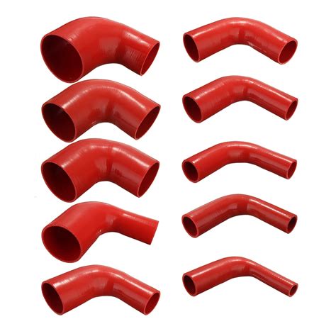 90 Degree Reducers Silicone Hoses Rubber Elbow Bend Coolant Pad Joiner