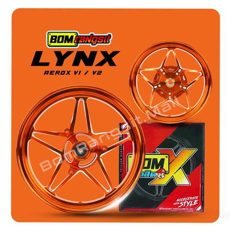 Bom Rangsit Bomx Lynx Cnc Mags Aerox V V Star Mags S Spokes