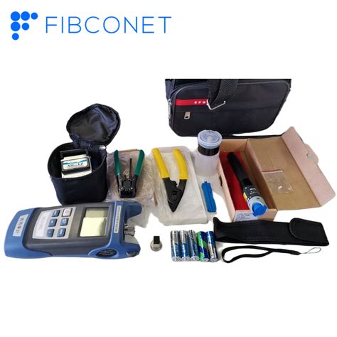 Kit Alat Serat Optik Ftth Komunikasi Fibconet