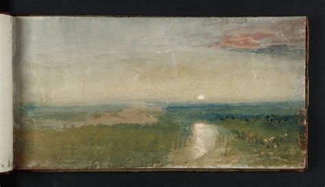 Joseph Mallord William Turner, 'Moonlight over the Roman Campagna' 1819 ...