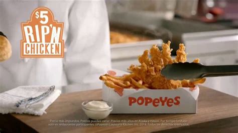 Popeyes Rip N Chicken Tv Spot Arranca Ispot Tv