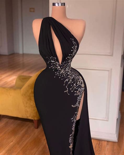 Black Valdrin Sahiti Evening Gown In 2023 Formal Prom Dresses Long