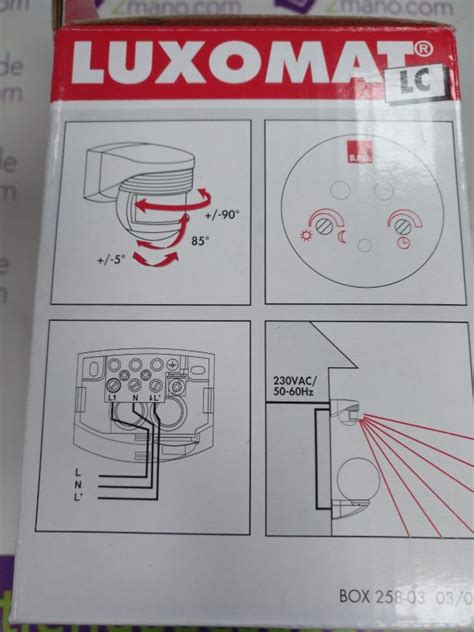 SENSOR MOVIMIENTO INTERNO LUXOMAT HF MD1 94401 Tu Tienda De Segunda Mano