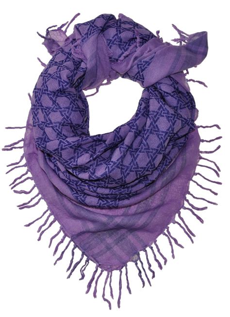 Semitic Keffiyeh Purple The Semitic