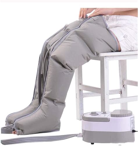 Gljy Electric Air Compression Leg Massager Leg Wraps Foot Ankles Calf Massage Machine For