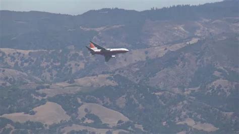 firefighting aircraft preparing to drop ... | Stock Video | Pond5