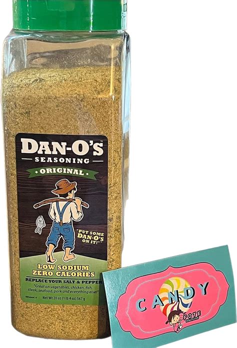 Dan O Seasoning Large Original Flavor Grilling Rub Includes 1 Mega