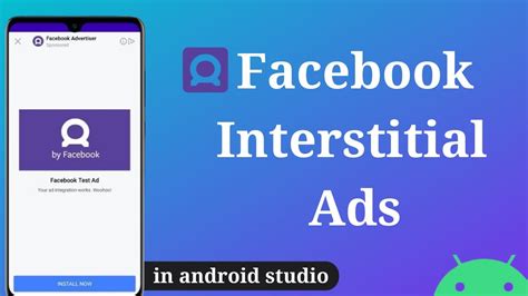 Implement Facebook Interstitial Ads In Android Studio Facebook