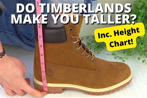 Do Timberland Boots Make You Look Taller Shoe Effect