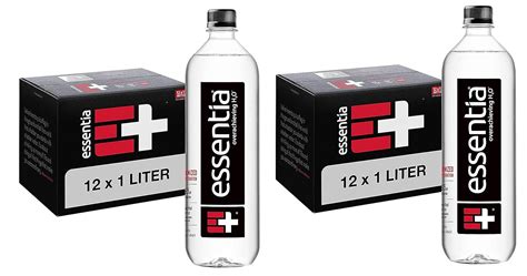 Amazon Essentia Bottled Water 1 Liter Pack Of 12 Bottles 99 9