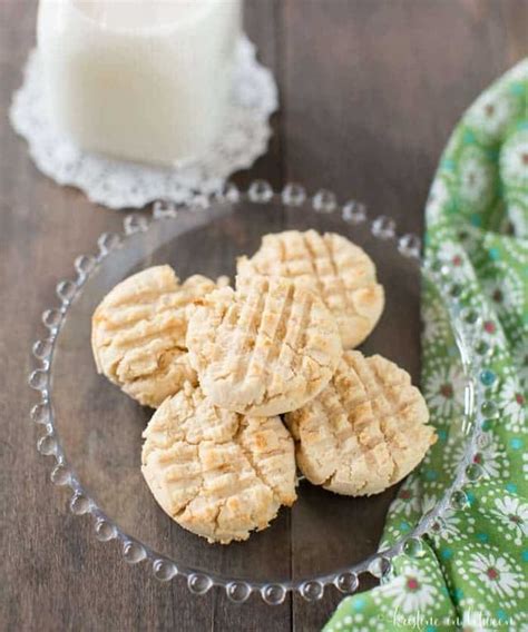 Coconut Flour Shortbread Cookies Punchfork