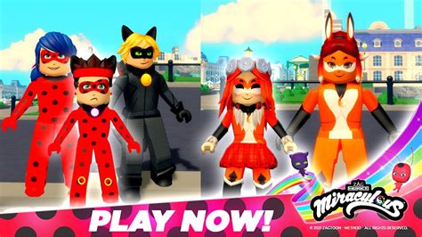 O Filho Da Ladybug E Do Cat Noir E A Filha Da Rena Rouge No Roblox