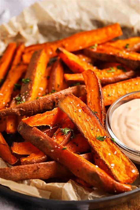 Sweet Potato Fries In The Oven Healthy At Kristineeshoupo Blog