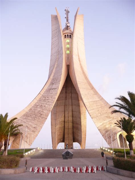 Maqam El Chahid Monument Des Martyrs 1982 ALGIERS