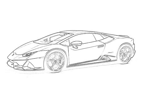 17 Free Sports Car Coloring Pages for Kids | Save, Print, & Enjoy!