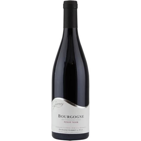 Bourgogne Pinot Noir Domaine Garrey Aoc Rouge Cl Rouges