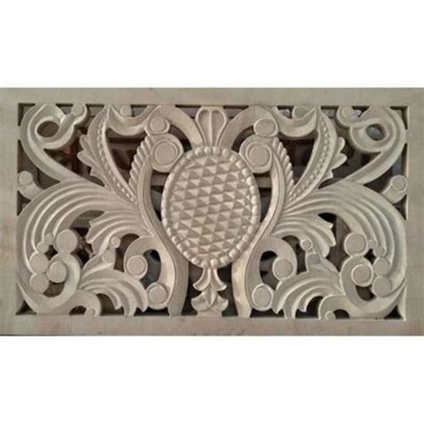 Stone Engraving Jali Material Sandstone Thickness 25 50 MM At Rs