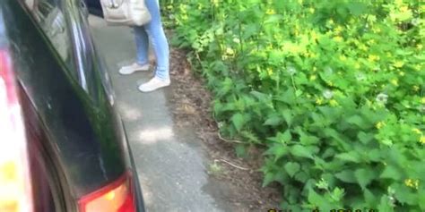 MOFOS Czech Teen Hitchhiker Gets Her Ass Cumshot Tnaflix