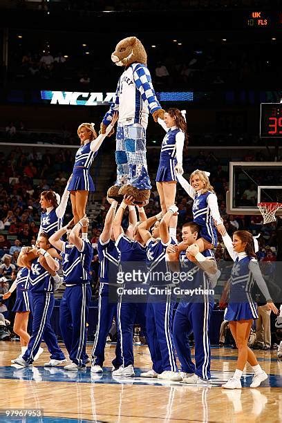 1469 State Wildcats Cheerleaders Stock Photos High Res Pictures And