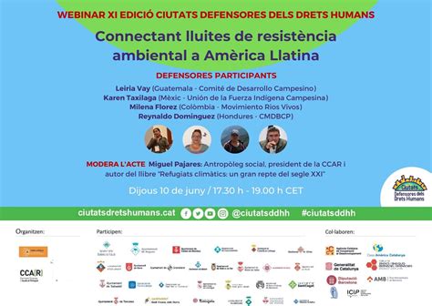 Webinar Conectando Luchas De Resistencia Ambiental En Am Rica Latina