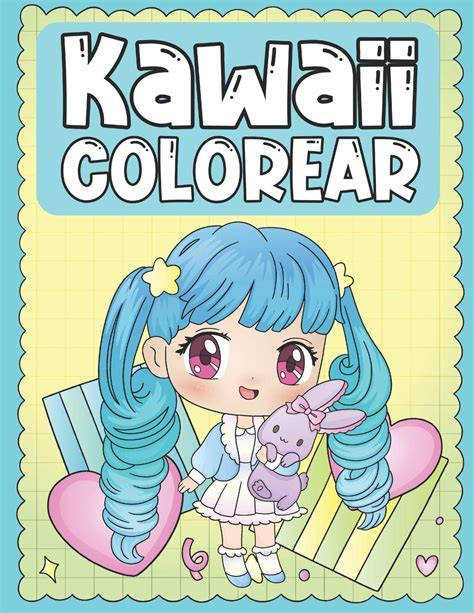 Buy Colorear Kawaii Libro Para Colorear De Tiernos Y Amables