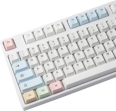 Amazon.com: kakiwutj PBT Keycaps for Mechanical Keyboard 60% 65% 75% ...