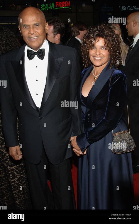 Harry Belafonte And Daughter Shari Arriving At The Bobby Premiere At