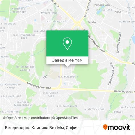 Как да стигна до Ветеринарна Клиника Вет Мм в Младост 4 с автобус ...