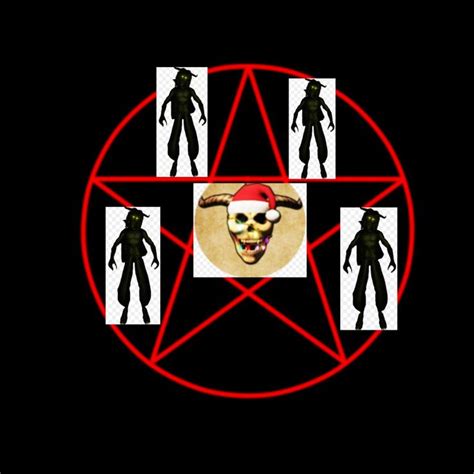 Woah A Krampus Badge I Made In 2024 The Mimic Fan Art Krampus